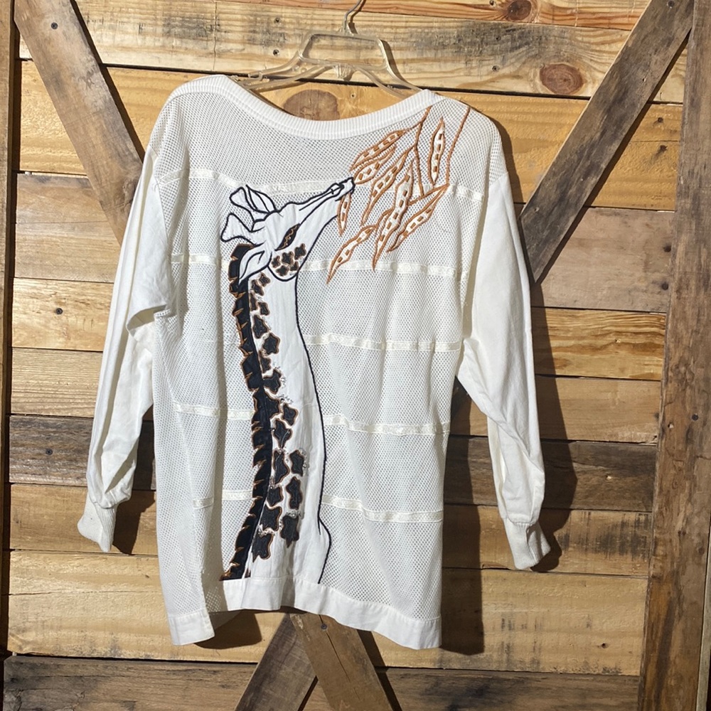 Stephanie Giraffe Long Sleeve To Size M
